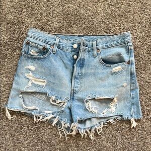 Like New Levi’s 501 shorts from Urban Outfitters Waterless Collection